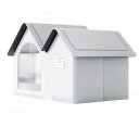 冷却ハウス 冷感シェルター 夏用冷感猫ハウス 接触涼感 アイスパック付き 屋外 屋内耐用性 ペット冷却シェルター 保冷剤10個付属 エコ節電