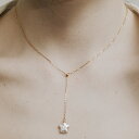 【スターシェイプ バロックパール Y字ネックレス】パール 真珠 淡水パール ネックレス バロックパール アクセサリー シルバー アコヤ 贈り物 プレゼント ハンドメイド 手作りHER%
