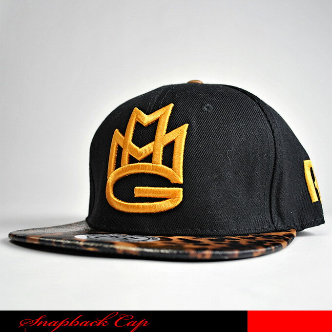Maybeach Music Group Rick Ross Snapback Hat・音楽グループがイメージした キャップです。☆野球帽/キャップ/MMG/ストリート/B系/ラッパー/ストリート/スナップバックキャップ/アウトレット/数量限定/