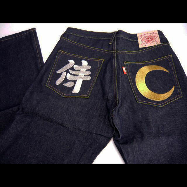 樂天商城 - 侍刺繍ジーンズ