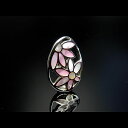 シェルフラワーデザインペンダントトップ☆シェルアクセサリー/シルバー925/ペンダントトップ/ギフト