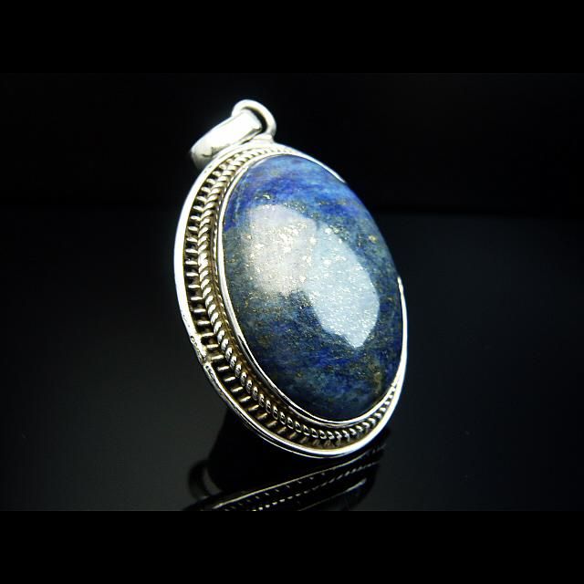 樂天商城 - ラピスラズリーのペンダントトップ☆ラピスラズリーペンダントトップ/シルバー925/