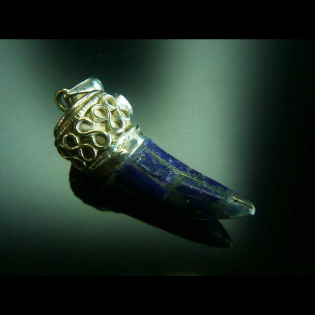 ラピスのモザイクペンダントトップ☆ラピス/モザイク/ペンダントトップ/シルナバー/