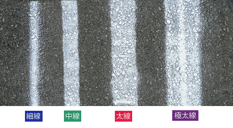 アサヒペン 道路線引き用スプレー 400ml 細線 中線 太線 極太線 白 黒 赤 黄色 ツ...