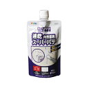 アサヒペン 速乾内外部用スーパーパテ [200ml] 石膏・漆喰・モルタル木部・釘穴・ひび割れ・水性アクリル樹脂系充てん材