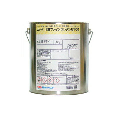  ニッペ 1液ファインウレタンU100 ND-530  日本ペイント 淡彩色 ND色