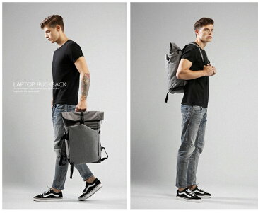 ロールトップ リュック メンズ 大容量 リュックサック メンズ cai カジュアル 旅行 リュック ビジネス 通勤 リュック スポーツ ノートPC リュック ラケット収納 撥水加工 リュック バックパック バッグ 大きめ 全3色 P-5196