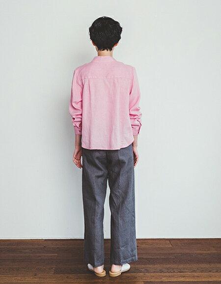 オワーズ　リネンパンツ　アシェ　fog linen work