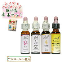 バッチフラワーレメディ バイキング 4本セット 送料無料