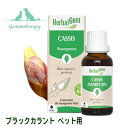 ブラックカラント BIO ジェモセラピー ペット用 免疫力疾患の対応 猫用 犬用【動物用 ハーバルジェモ 有機 新芽のちから シングル レメディ サプリ 黒スグリ カシス Black currant CASSIS 正規輸入元】 あす楽