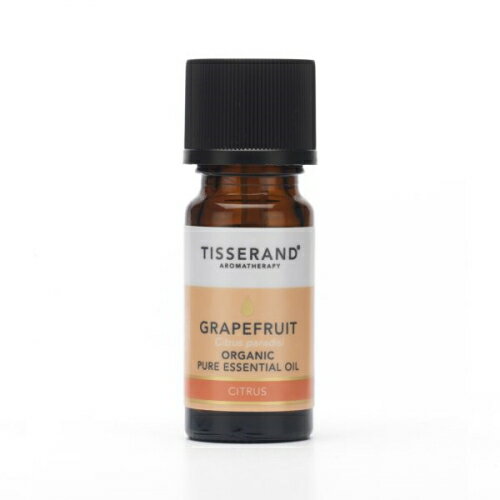 ティスランド グレープフルーツ 精油 9ml ピュアエッセンシャルオイル オーガニック ロバートティスランド GRAPEFRUIT グレープフルーツ果皮油 ヴィーガン 英国製