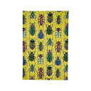 ULSTER WEAVERS アルスターウィーバーズ ティータオル コットン Beetles カブトムシ キッチンクロス 布巾 水切り タペストリー 壁装飾 ギ...