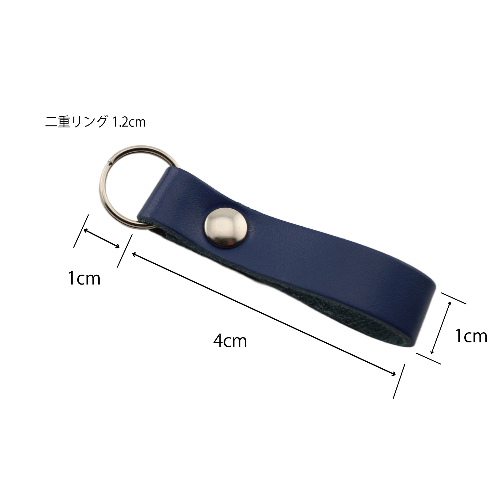 創作革工房HERBEの同色3個セット 革 日本製ファスナーチャーム 牛革 ストラップジップ革チャーム バッグチャーム 財布チャーム定形外郵便限定 送料無料｜アングル3