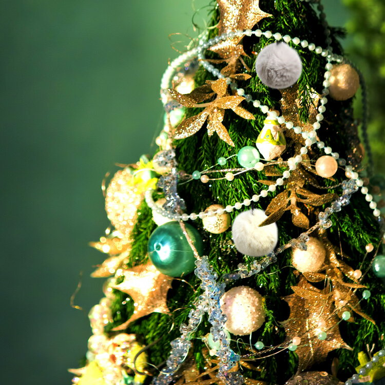 ラビット ファー オーナメントツリー飾り チャーム アクセサリー ギフト プレゼント ぽんぽん ぼんぼり ボール 3