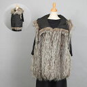 シルバーフォックス リバーシブル ファー ベスト ナチュラル 送料無料 レディース ギフト プレゼント