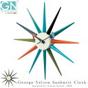 George Nelson Sunburst Clock ウォールクロ