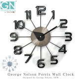 George Nelson Ferris Wall Clock 륯å ݤ ƥꥢ  ᥿ ɳݤ  ץ  ꥫ ǥ  ե ץ쥼