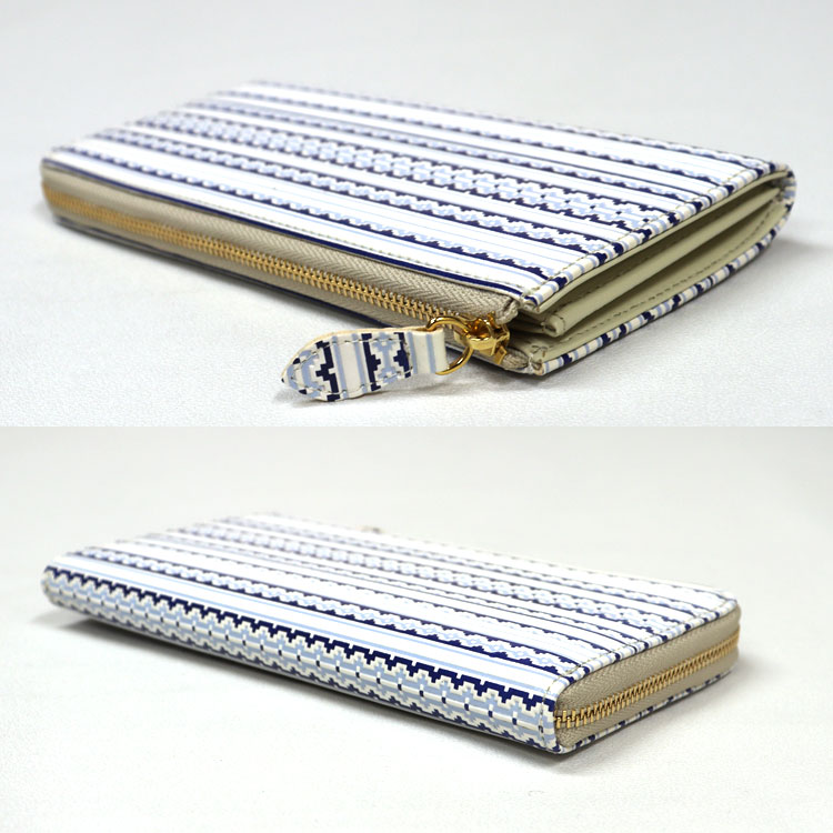 【お種銭付】 【 浅草文庫 】 L字ファスナー 長財布 レディース スリム 財布 サイ...