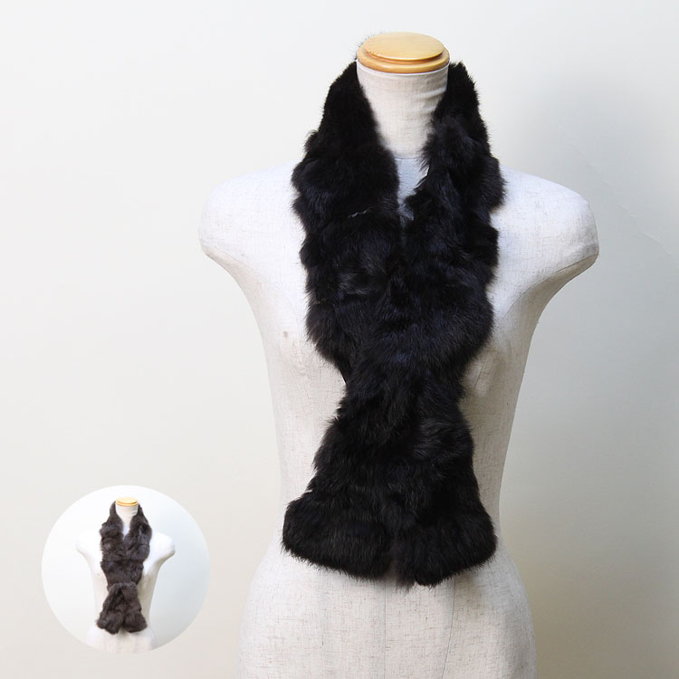 ラビット ファー マフラー レディース ギフト プレゼント