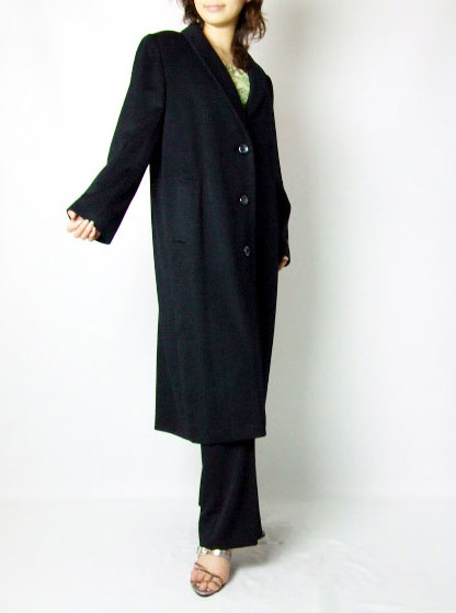 カシミヤ素材 コート ブラック 送料無料 レディース ギフト プレゼント