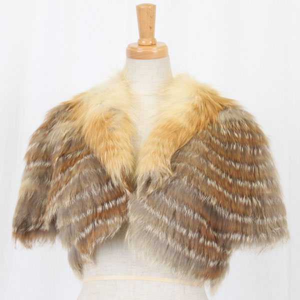 レッドフォックスファーボレロナチュ...