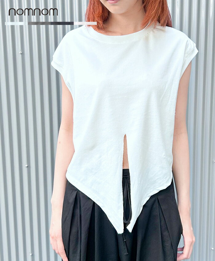 フロントタイトップスTシャツロゴT...