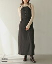 【C服袋対象】ビスチェ付きセットキャミワンピース ワンピース キャミワンピ ビスチェ レディース セットアップ 春夏 秋冬 オールシーズン ロング マキシ ベス...