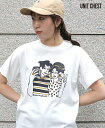 【32%OFF】Tシャツ プリントTシャツ ロゴT メンズ レディース おしゃれ 綿100 コットン tシャツ 半袖 ユニセックス ゆったり オーバーサイズ 大きいサイズ アーテイスト イラスト グラフィック 人物 日本画 和風 ポップ カジュアル ユニーク(4)