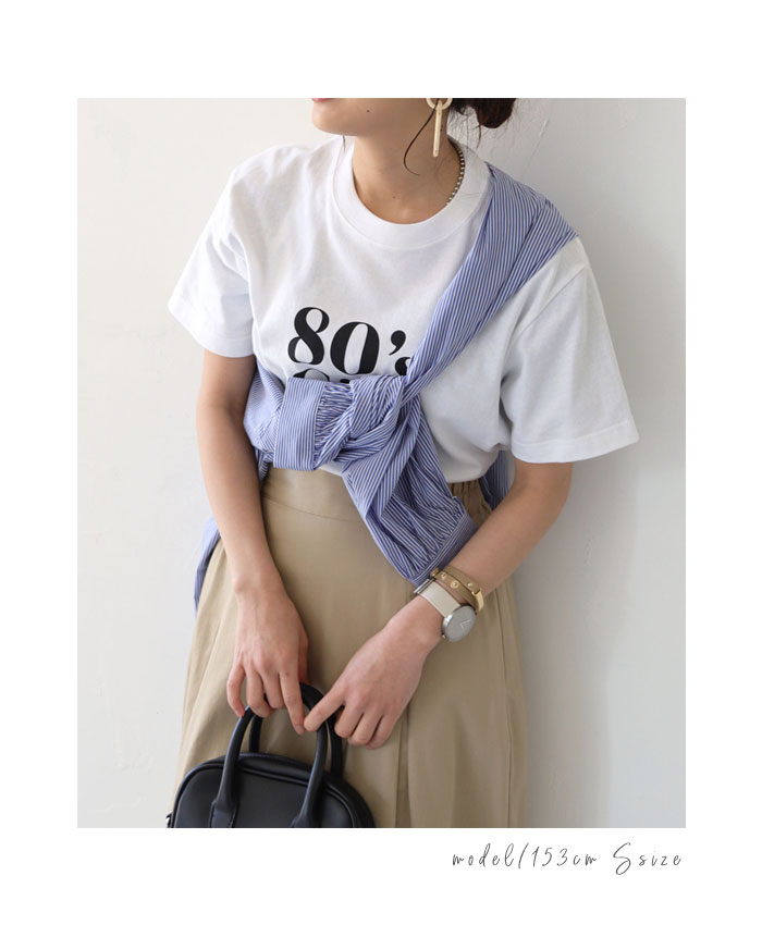 5.6オンス80'sレトロスローガンロゴTシャツtシャツTシャツロゴTレディース春夏半袖クルーネック丸首おしゃれシンプルロゴゆったり大きいサイズビッグロゴ大きめロゴ大人カジュアル大人可愛い綿100コットンSMLユニセックスきれいめ華やか
