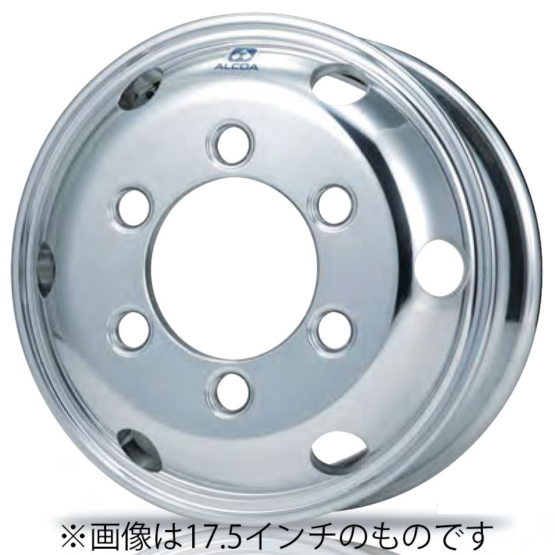Rakuten - アルコア　19.5インチ×6.0(135)　6穴/222.25 JIS規格　アルミホイール 763323