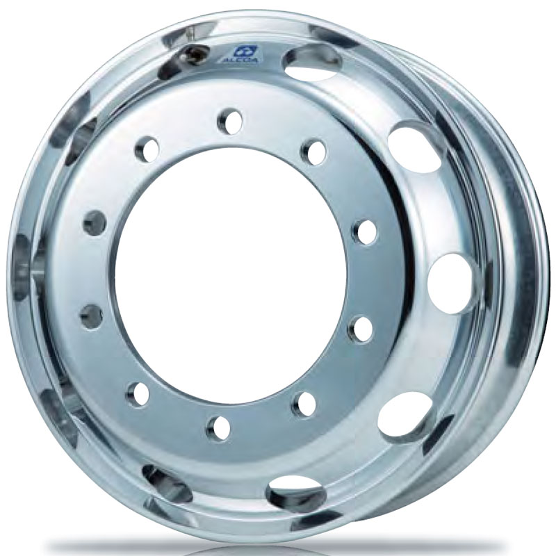 【送料無料】 アルコア 22.5インチ×7.50(162) 10穴/335 ISO規格 φ26 アルミホイール 871523 | 車ホイール アルミ ホイール トラック ダンプ トレーラー 大型 車用 車用品 カーアクセサリー 車輪 部品 車 車用品 カー用品 低燃費 パーツ