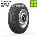 215 70R15C 109 107S AGILIS 3 ~V MICHELIN ^e u a