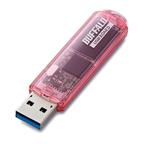 バッファロー BUFFALO USB3.0対応 USBメモリ スタンダードモデル 64GB ピンク RUF3-C64GA-PK 送料無料
