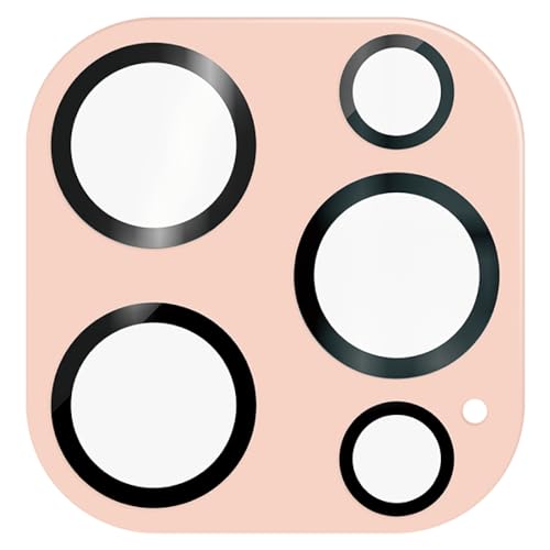 エレコム iPhone15 Pro カメラフィルム レンズフィルム 硬度10H パレットカラー ピンク PM-A23CFLLP1PN 送料無料