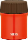 サーモス(THERMOS) 保温ランチジャー レッド 380ml 真空断熱スープジャー JBU-380 R 送料無料