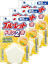 【まとめ買い】ブルーレット ドボン2倍 トイレタンク洗浄剤 無色 グレープフルーツ 120g×3個 送料無料