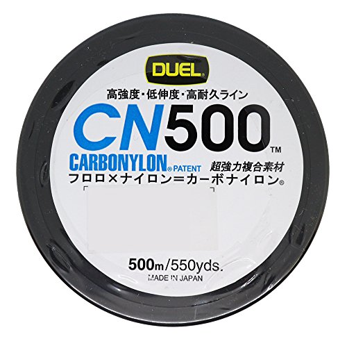 DUEL(デュエル) カーボナイロンライン 2号 CN500 500m 2号 GR グレー H3452-GR 送料無料