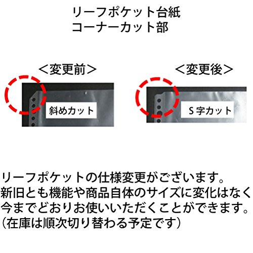 コクヨ ファイル 名刺ホルダー POSTY 替紙式 ブルー A4 300名 P3メイ-335NB 送料無料 2