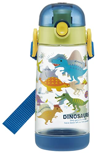 スケーター (skater) 水筒 500ml ディノサウルス ピクチャー ワンプッシュ プラスチック製 子供用 男の子 PDDR5 送料無料