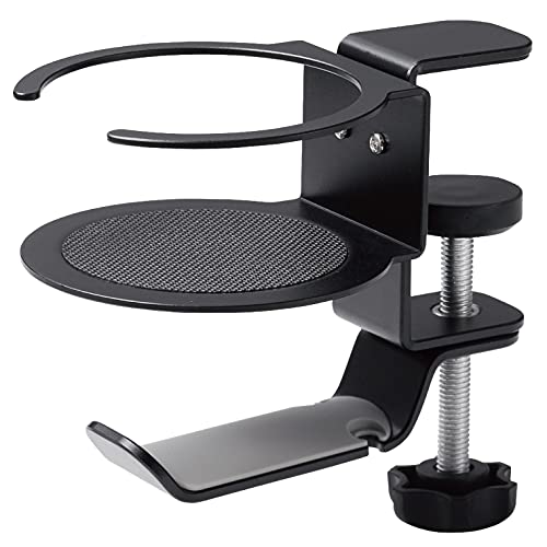 エレコム ヘッドホンスタンド/クランプ式/360度回転/ブラック 送料無料 エレコム ヘッドホンスタンド/クランプ式/360度回転/ブラック 送料無料