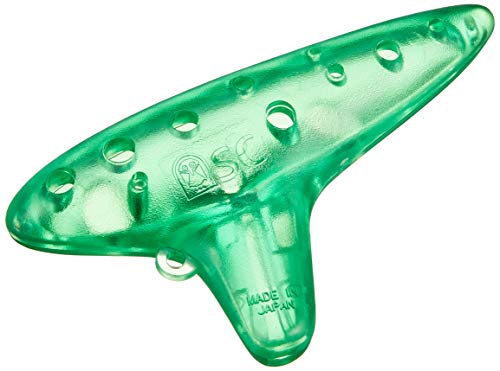 NIGHT ナイト オカリナ プラスチック製 ソプラノC調 Pla Ocarina SC グリーン  ...