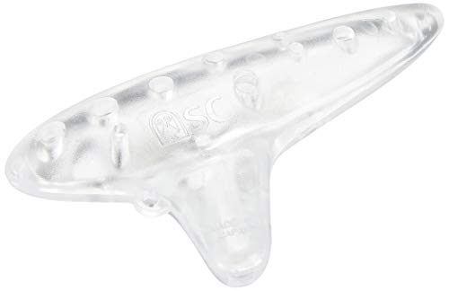 NIGHT ナイト オカリナ プラスチック製 ソプラノC調 Pla Ocarina SC クリア 送 ...