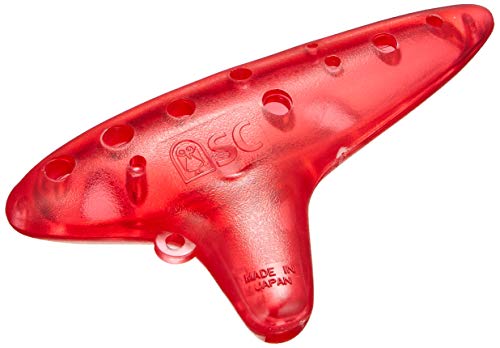 NIGHTオカリナ NIGHT ナイト オカリナ プラスチック製 ソプラノC調 Pla Ocarina SC レッド 送料無料