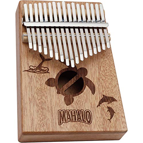 MAHALO (マハロ) カリンバ 親指ピアノ 17キー マリンデザイン M-KALIMBA MRI ...