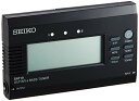 SEIKO セイコー ギター&ベースチューナー ブラック SAT10B 送料無料