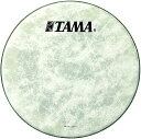 TAMA [タマ] ドラムヘッド 20インチ 白地(REMO) TAMAロゴ黒 RF20BMST 送 ...