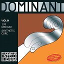 THOMASTIK Dominant ドミナント 4/4バイオリン弦セット(E線130MSスチール、ループエンド) 送料無料