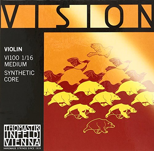 Vision ヴィジョン ヴァイオリン弦 セット VI100 1/16 送料無料