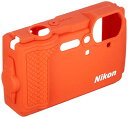 Nikon シリコンジャケット CF-CP3 OR オレンジ(Nikon デジタルカメラ COOLPIX W300用) 送料無料