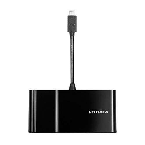 アイ・オー・データ USB Type-C対応 マルチアダプター 日本メーカー US3C-UERGB/H2 送料無料